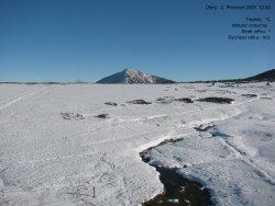 Luční bouda, pramen Bílého Labe