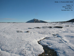 Luční bouda, pramen Bílého Labe