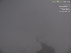 Luční bouda, pramen Bílého Labe