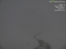 Luční bouda, pramen Bílého Labe