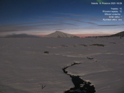 Luční bouda, pramen Bílého Labe