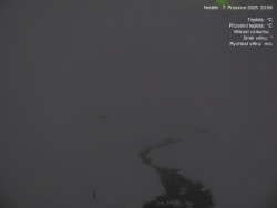 Luční bouda, pramen Bílého Labe