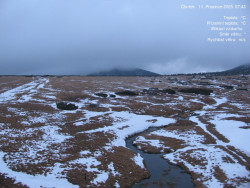 Luční bouda, pramen Bílého Labe