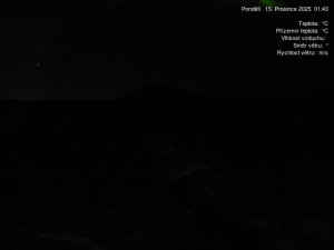 Luční bouda - Luční bouda, pramen Bílého Labe - 15.12.2025 v 01:45 Luční bouda - Luční bouda, pramen Bílého Labe - 15.12.2025 v 01:45