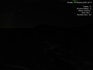 Luční bouda - Luční bouda, pramen Bílého Labe - 15.12.2025 v 02:15 Luční bouda - Luční bouda, pramen Bílého Labe - 15.12.2025 v 02:15
