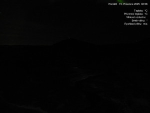 Luční bouda - Luční bouda, pramen Bílého Labe - 15.12.2025 v 03:00 Luční bouda - Luční bouda, pramen Bílého Labe - 15.12.2025 v 03:00