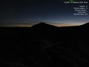 Luční bouda - Luční bouda, pramen Bílého Labe - 15.12.2025 v 06:30 Luční bouda - Luční bouda, pramen Bílého Labe - 15.12.2025 v 06:30