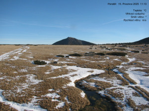 Luční bouda - Luční bouda, pramen Bílého Labe - 15.12.2025 v 11:15 Luční bouda - Luční bouda, pramen Bílého Labe - 15.12.2025 v 11:15