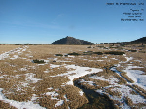 Luční bouda - Luční bouda, pramen Bílého Labe - 15.12.2025 v 12:45 Luční bouda - Luční bouda, pramen Bílého Labe - 15.12.2025 v 12:45