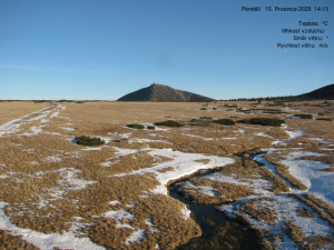 Luční bouda - Luční bouda, pramen Bílého Labe - 15.12.2025 v 14:15 Luční bouda - Luční bouda, pramen Bílého Labe - 15.12.2025 v 14:15