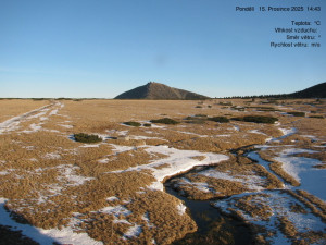 Luční bouda - Luční bouda, pramen Bílého Labe - 15.12.2025 v 14:45 Luční bouda - Luční bouda, pramen Bílého Labe - 15.12.2025 v 14:45