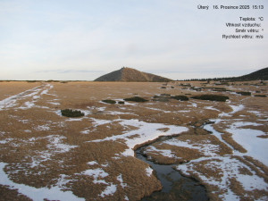 Luční bouda - Luční bouda, pramen Bílého Labe - 16.12.2025 v 15:15 Luční bouda - Luční bouda, pramen Bílého Labe - 16.12.2025 v 15:15