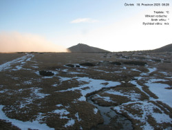 Luční bouda, pramen Bílého Labe