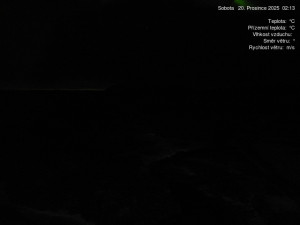 Luční bouda - Luční bouda, pramen Bílého Labe - 20.12.2025 v 02:15 Luční bouda - Luční bouda, pramen Bílého Labe - 20.12.2025 v 02:15