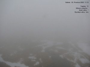 Luční bouda - Luční bouda, pramen Bílého Labe - 20.12.2025 v 11:15 Luční bouda - Luční bouda, pramen Bílého Labe - 20.12.2025 v 11:15