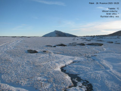 Luční bouda, pramen Bílého Labe