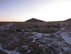 Luční bouda, pramen Bílého Labe