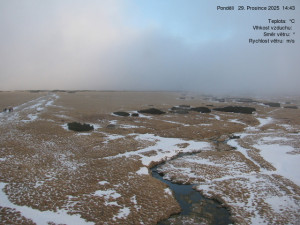 Luční bouda - Luční bouda, pramen Bílého Labe - 29.12.2025 v 14:45 Luční bouda - Luční bouda, pramen Bílého Labe - 29.12.2025 v 14:45