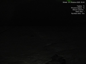 Luční bouda - Luční bouda, pramen Bílého Labe - 31.12.2025 v 05:45 Luční bouda - Luční bouda, pramen Bílého Labe - 31.12.2025 v 05:45