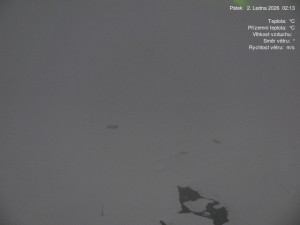 Luční bouda - Luční bouda, pramen Bílého Labe - 2.1.2026 v 02:15 Luční bouda - Luční bouda, pramen Bílého Labe - 2.1.2026 v 02:15