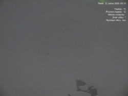 Luční bouda, pramen Bílého Labe