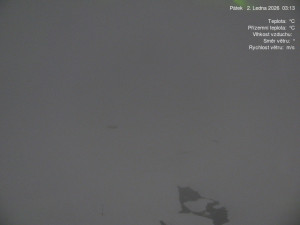 Luční bouda - Luční bouda, pramen Bílého Labe - 2.1.2026 v 03:15 Luční bouda - Luční bouda, pramen Bílého Labe - 2.1.2026 v 03:15