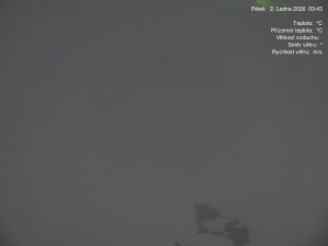 Luční bouda - Luční bouda, pramen Bílého Labe - 2.1.2026 v 03:45 Luční bouda - Luční bouda, pramen Bílého Labe - 2.1.2026 v 03:45