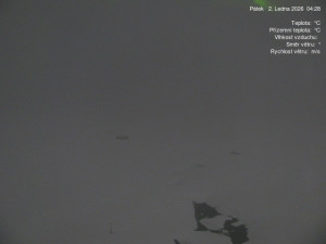 Luční bouda - Luční bouda, pramen Bílého Labe - 2.1.2026 v 04:30 Luční bouda - Luční bouda, pramen Bílého Labe - 2.1.2026 v 04:30