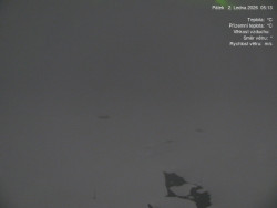 Luční bouda, pramen Bílého Labe