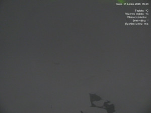 Luční bouda - Luční bouda, pramen Bílého Labe - 2.1.2026 v 05:45 Luční bouda - Luční bouda, pramen Bílého Labe - 2.1.2026 v 05:45