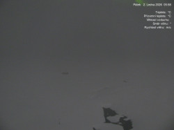 Luční bouda, pramen Bílého Labe