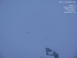 Luční bouda, pramen Bílého Labe