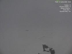 Luční bouda, pramen Bílého Labe