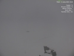 Luční bouda, pramen Bílého Labe