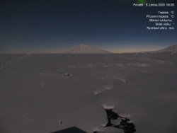 Luční bouda, pramen Bílého Labe