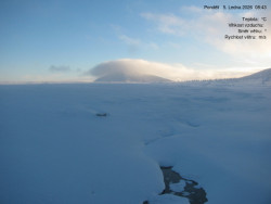 Luční bouda, pramen Bílého Labe