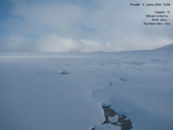 Luční bouda, pramen Bílého Labe