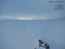 Luční bouda, pramen Bílého Labe