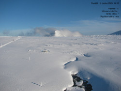 Luční bouda, pramen Bílého Labe
