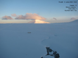 Luční bouda, pramen Bílého Labe