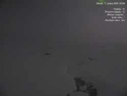 Luční bouda, pramen Bílého Labe