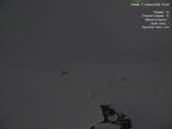 Luční bouda, pramen Bílého Labe