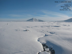 Luční bouda, pramen Bílého Labe