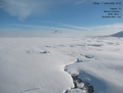 Luční bouda, pramen Bílého Labe
