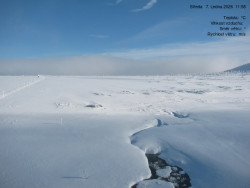 Luční bouda, pramen Bílého Labe