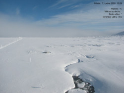 Luční bouda, pramen Bílého Labe