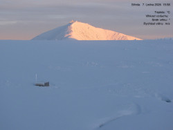 Luční bouda, pramen Bílého Labe