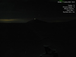 Luční bouda, pramen Bílého Labe