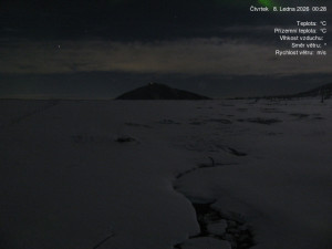 Luční bouda - Luční bouda, pramen Bílého Labe - 8.1.2026 v 00:30 Luční bouda - Luční bouda, pramen Bílého Labe - 8.1.2026 v 00:30