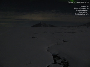 Luční bouda - Luční bouda, pramen Bílého Labe - 8.1.2026 v 02:30 Luční bouda - Luční bouda, pramen Bílého Labe - 8.1.2026 v 02:30